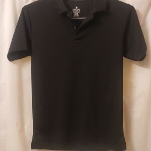 Chaps Black Polo Shirt